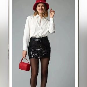 Mare mare shirt sequin dress